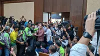 Dukungan Driver Gojek ke Nadiem di Sidang Tuntutan: Bapak Pahlawan Ekonomi Saya