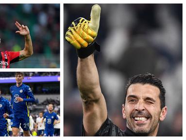 Tidak mudah tentunya bagi seorang pemain bintang memutuskan pensiun dari karier sepak bolanya. Berbagai pertimbangan akan mengerucut untuk sebuah keputusan terbaik memilih pensiun. Berikut 6 pemain bintang yang diprediksi akan pensiun tahun 2022 nanti. (Kolase AP dan AFP)