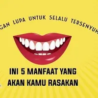 Ini Manfaat Senyuman