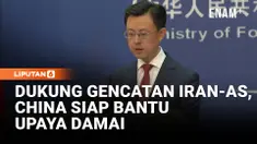 Pemerintah China mendukung perpanjangan gencatan senjata antara Amerika Serikat dan Iran, serta menyerukan penyelesaian konflik melalui jalur diplomatik. Beijing menilai situasi saat ini berada di titik krusial dan menekankan pentingnya menjaga stabi...