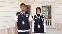 Petugas Panitia Penyelenggara Ibadah Haji (PPIH) Indonesia. Foto: Darmawan/MCH
