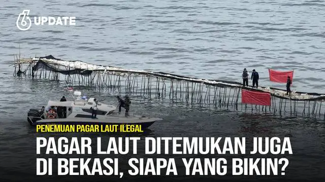 Pagar Laut Ditemukan Juga di Bekasi, Siapa yang Bikin?