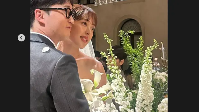 Aktris Korea Kim Bora Resmi Dinikahi Sutradara, Dihadiri Kim Hye Yoon Sebelum Terbang ke Bali