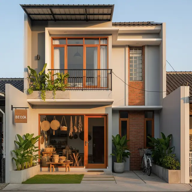 9 Desain Rumah Mungil Ruang Serbaguna Buat Jualan Kecil-kecilan, Solusi Bisnis Ideal