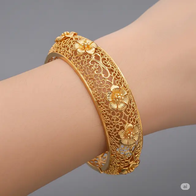15 Model Gelang 10 Gram Emas 24 Karat Terbaik