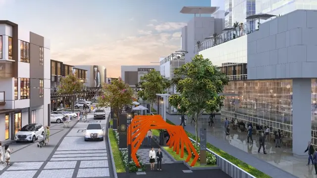 Gading Serpong Sisi Selatan Berkembang Pesat Menjadi Central Business District CBD yang Hidup dan Ramai.