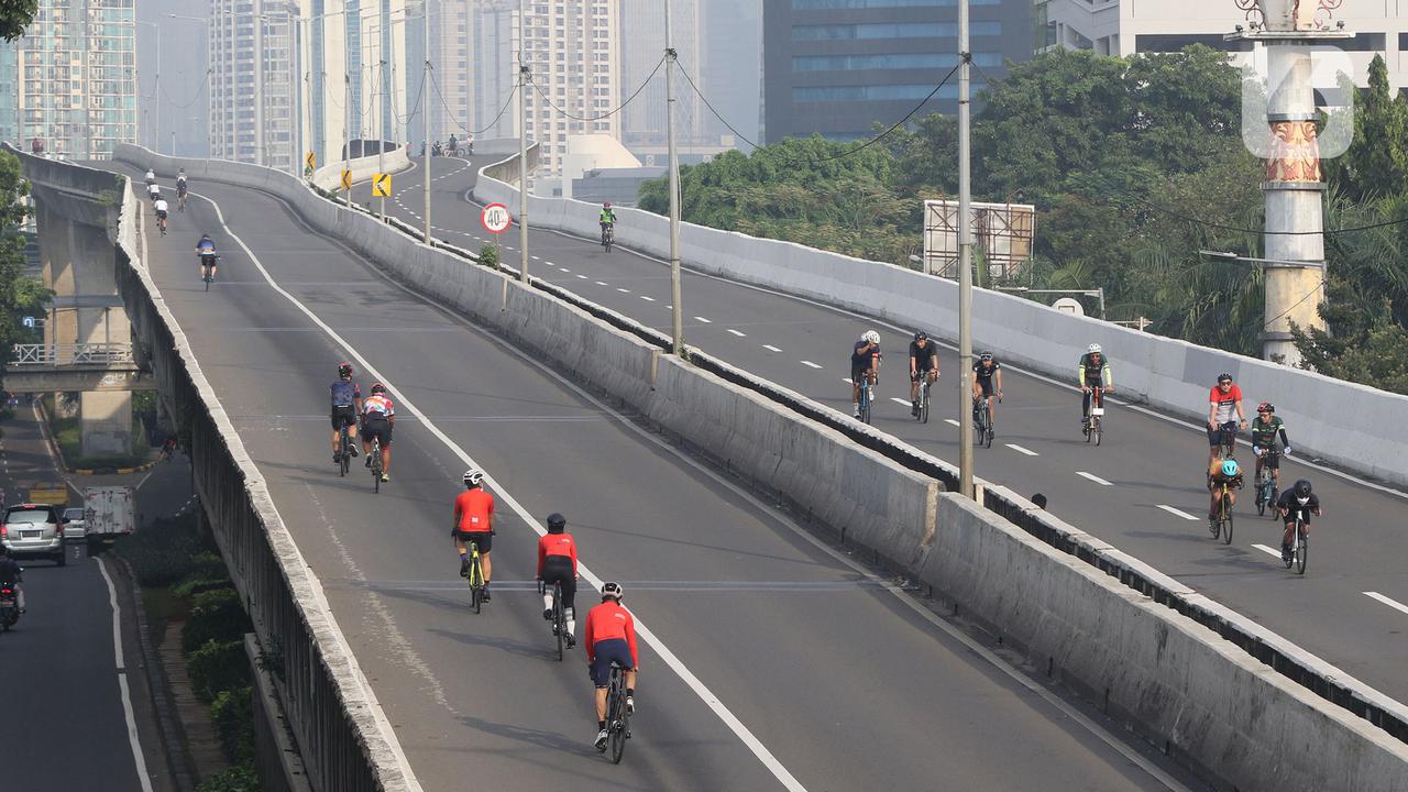 Uji Coba Kedua Road Bike JLNT Kampung Melayu-Tanah Abang