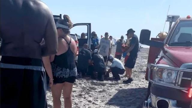 Teenager hit by truck. (Image source: Rose Simone).