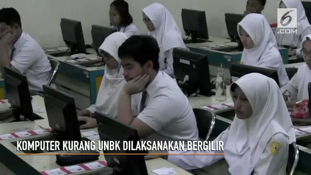 VIDEO: UNBK di Tegal Dilaksanakan Bergilir, Kenapa?