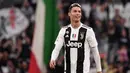 4. Cristiano Ronaldo (Juventus) - 21 gol dan 8 assist (AFP/Marco Bertorello)