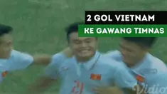 Berita video mengenai 2 gol Vietnam yang membuat Timnas Indonesia U-19 tertinggal 0-2 di Piala AFF U-18 2017.