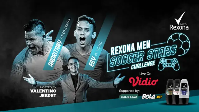 REXONA Men Soccer Stars Challenge - Andritany Ardhiyasa Vs Egy Maulana Vikri