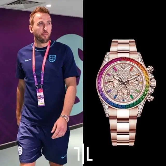 Ban Kapten Dilarang, Harry Kane Pakai Jam Tangan Rolex Pelangi yang Jadi Buruan Kolektor