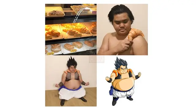 6 Cosplay Low Budget Pakai Croissant Ini Kreatif Sekaligus Kocak