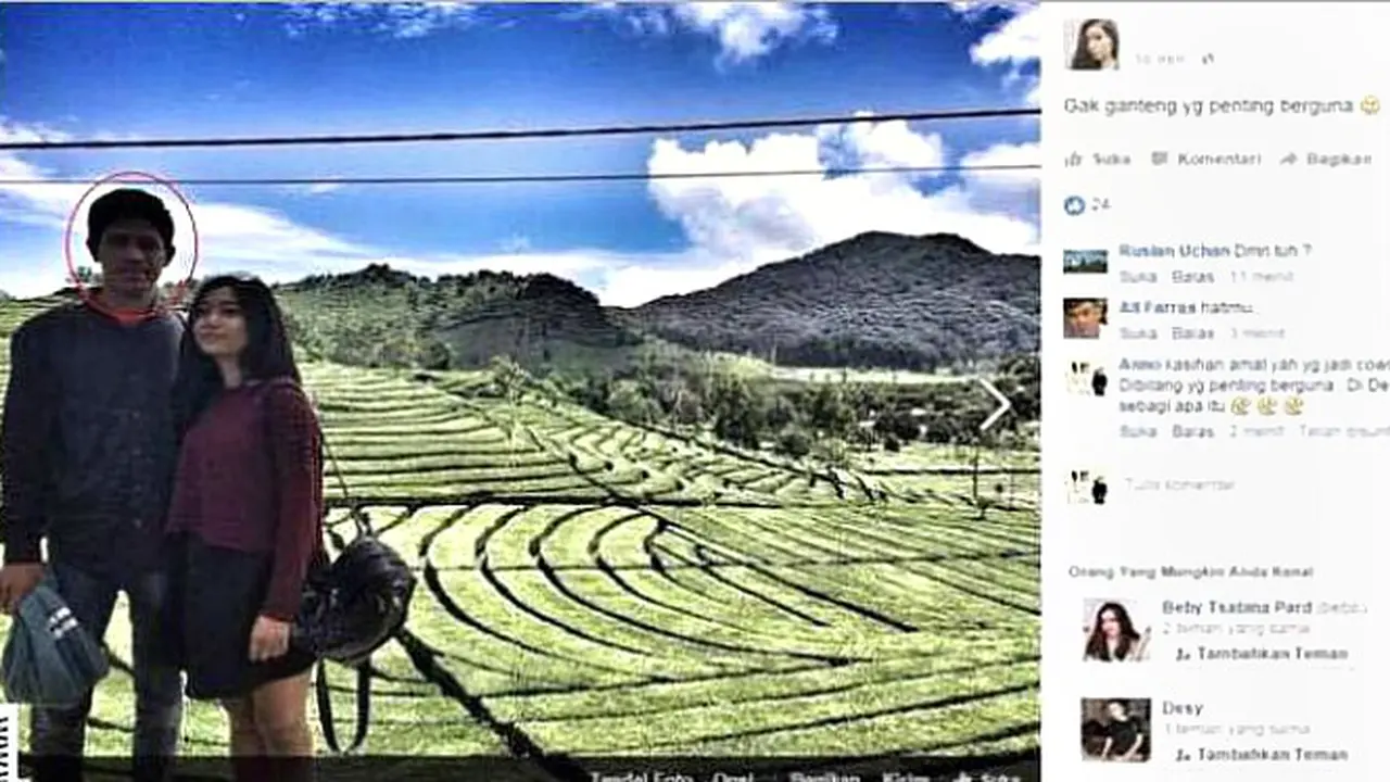 Status Facebook Pasangan yang Kasmaran Ini Dibully, Kenapa?