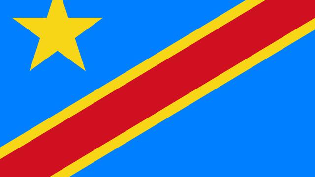 Bendera RD Kongo. (Public Domain)