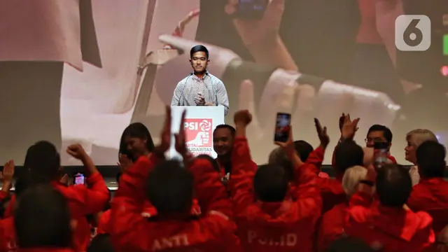 Kaesang Pangarep Beri Pidato Politik