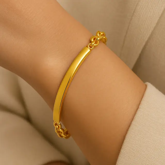 Model Gelang Emas 24 Karat 5 Gram yang Banyak Dicari Ibu-Ibu Elegan