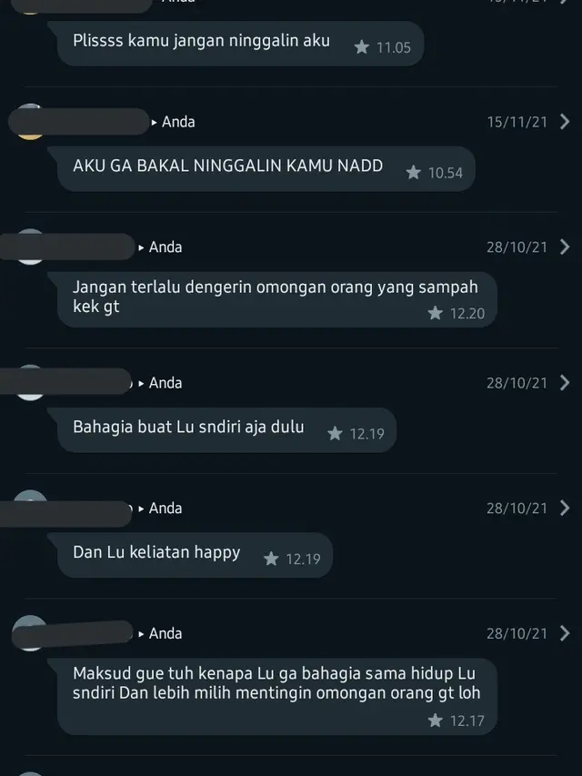 Bukan Chat Penting, 6 Pesan Berbintang Netizen Ini Bikin Senyum Tipis