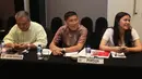 Ketua Umum Persija Jakarta, Ferry Paulus (tengah), mengikuti rapat membahas rencana Indonesia Soccer Championship. (Bola.com/Vitalis Yogi Trisna)