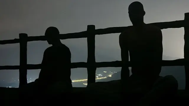Victor Wembanyama selama berguru di Kuil Shaolin