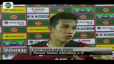 Egy Maulana Vikri, pemain Timnas U-19 ini dinilai memiliki tendangan gol kelas dunia layaknya Lionel Messi.