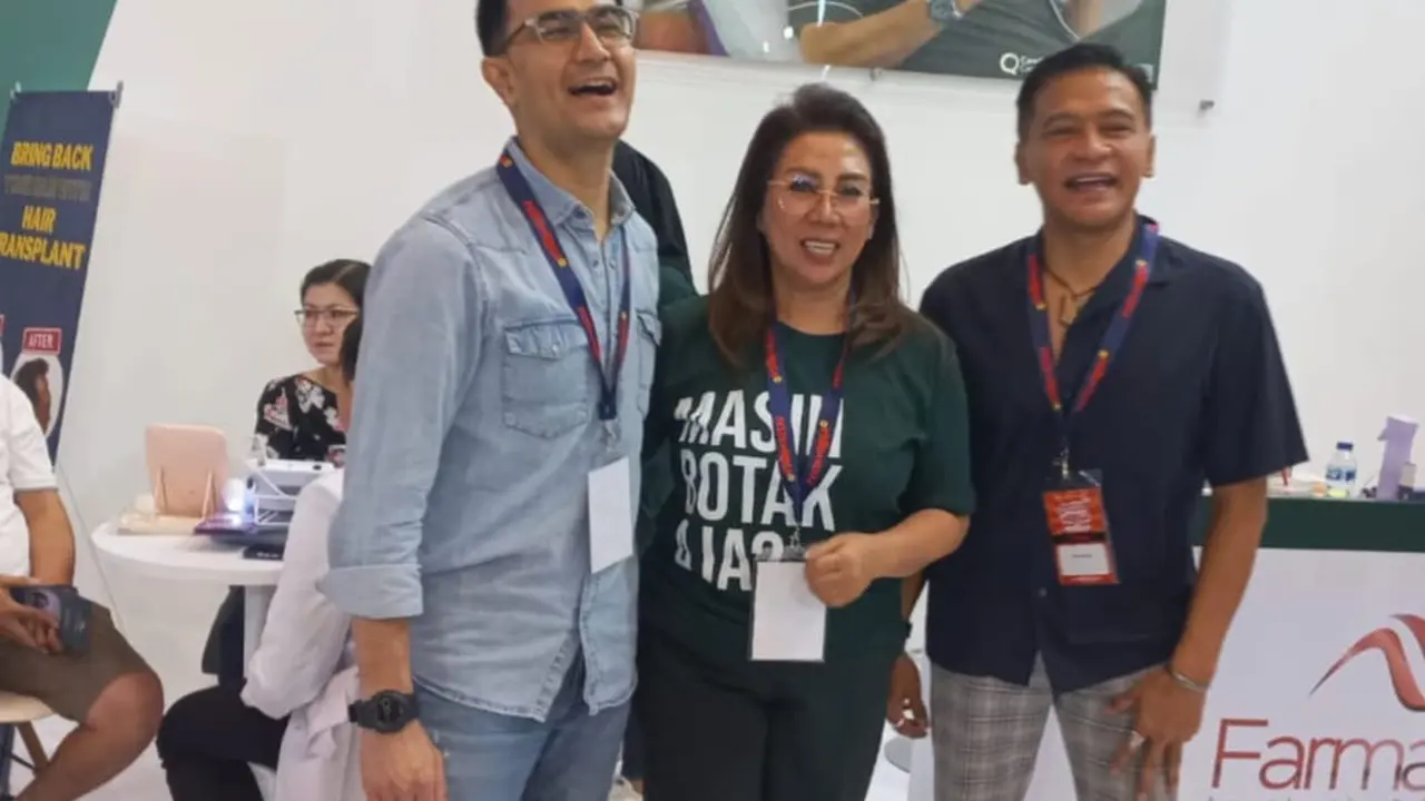Donny Damara dan Shandy Sjariff takut dengan rambut rontok yang dialami di usia tak lagi muda