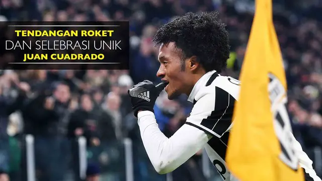 Tendangan Roket dan Selebrasi Unik Cuadrado saat Kalahkan Inter Milan