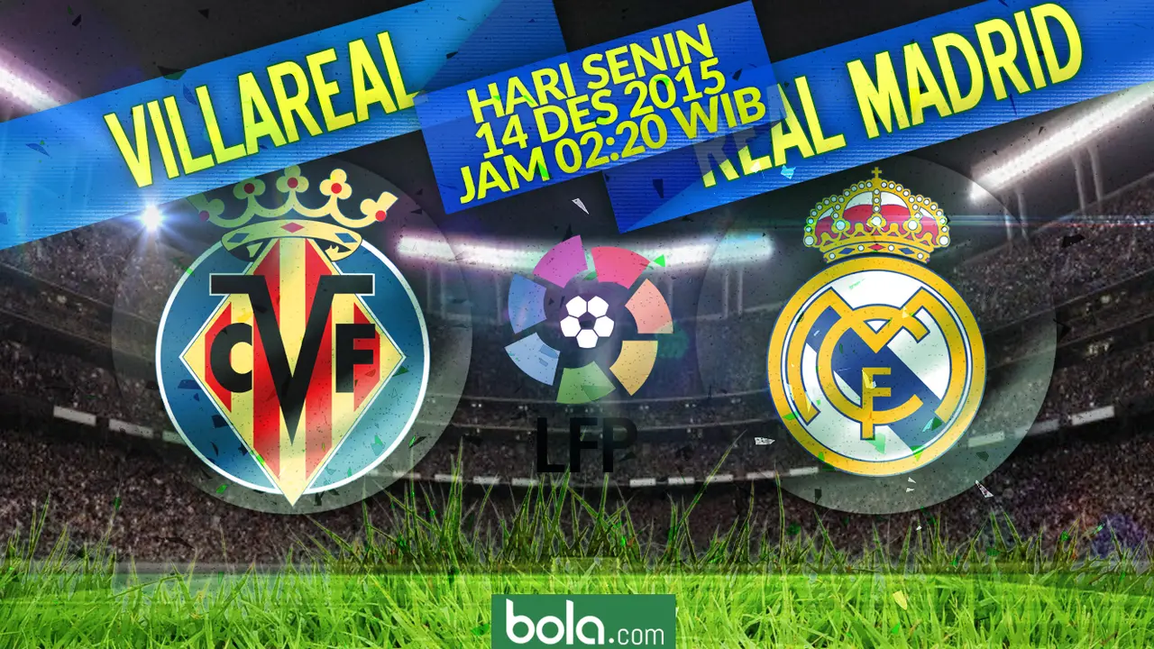 Villarreal vs Real Madrid (Bola.com/Samsul Hadi)