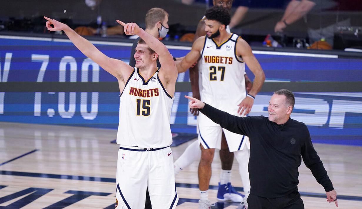 Foto Comeback Epik Atas Clippers Nuggets Melaju Ke Final Wilayah Barat Nba Bola Com