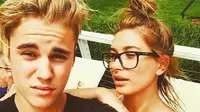 Makin Berani, Justin Bieber dan Hailey Baldwin Pamer Ciuman di Bak Mandi