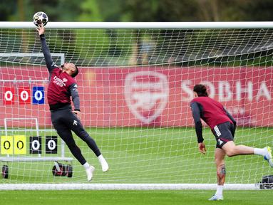 Pertandingan leg pertama semifinal Liga Champions UEFA musim 2025/2026 akan mempertemukan Atletico Madrid dan Arsenal di Estadio Metropolitano, Madrid, Spanyol, pada Kamis (30/4/2026) pukul 02.00 WIB. (John Walton/PA via AP)