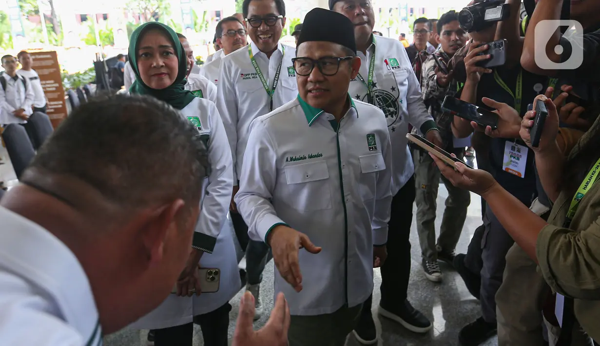 Mukernas PKB 2024 mengusung tema Menang Pilkada Menangkan Rakyat. (Liputan6.com/Angga Yuniar)