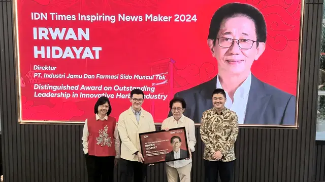 Jadi Sosok Inspiring News Maker 2024, Irwan Hidayat Ungkap Perjuangan Kenalkan Jamu dan Obat Herbal