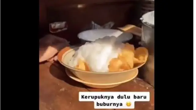 Bikin Heboh, Sekte Baru Cara Makan Bubur Ayam
