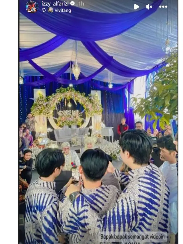8 Momen Pernikahan Andika Kangen Band Kelima Kalinya, Mahar 100 Gram Emas