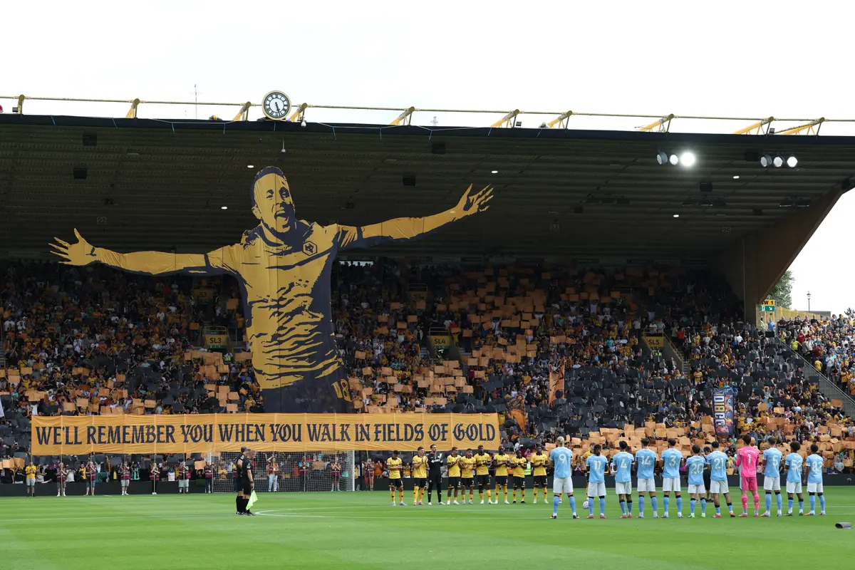 Tribute to Diogo Jota di markas Wolves