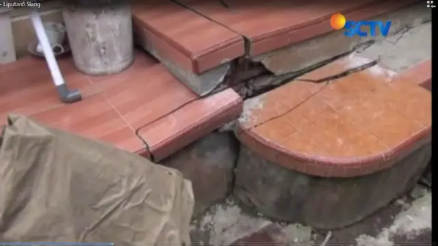 Tanah Bergerak di Pangandaran, Puluhan Rumah Warga 'Terbelah'