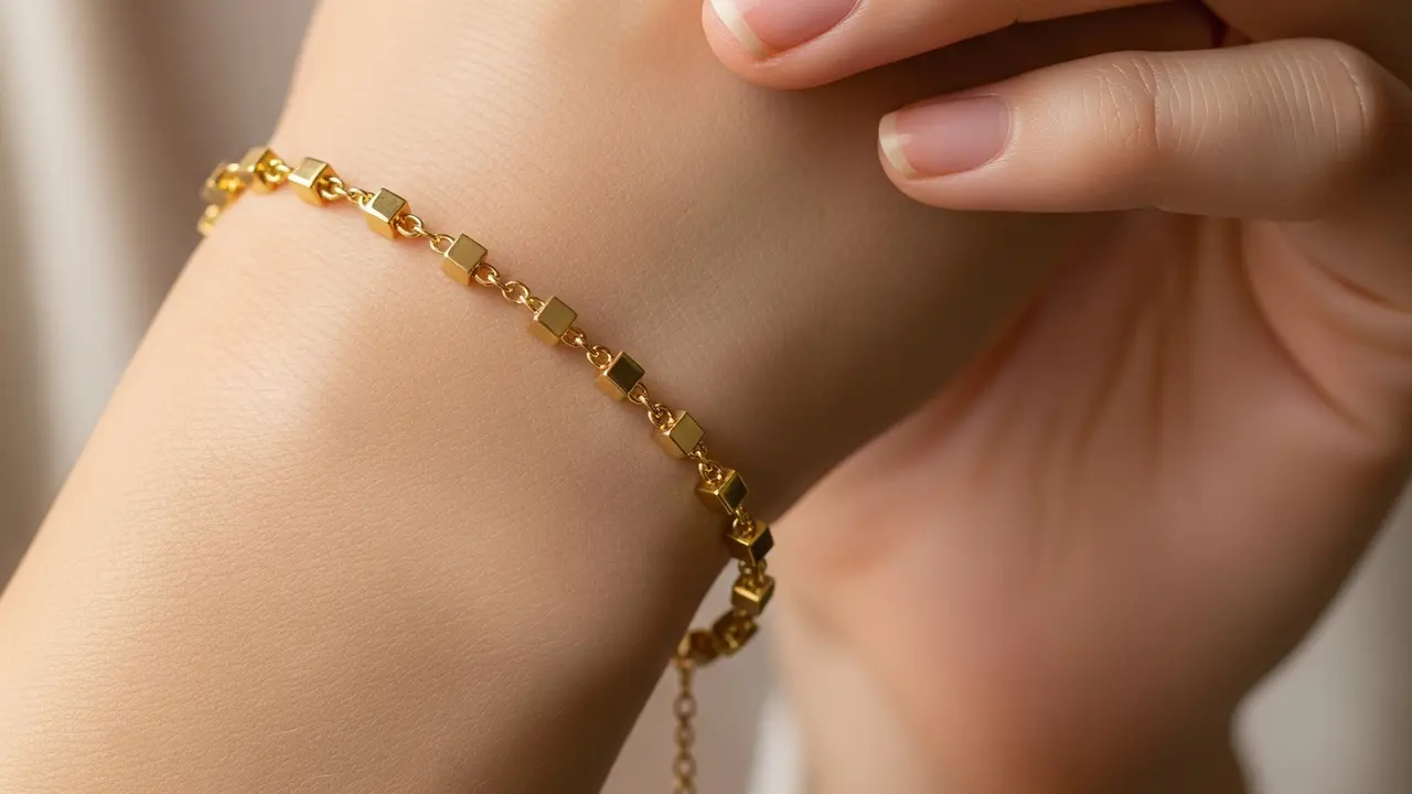 9 Model Gelang Emas Tipis untuk Tampilan Minimalis, Stylish Tanpa Berlebihan