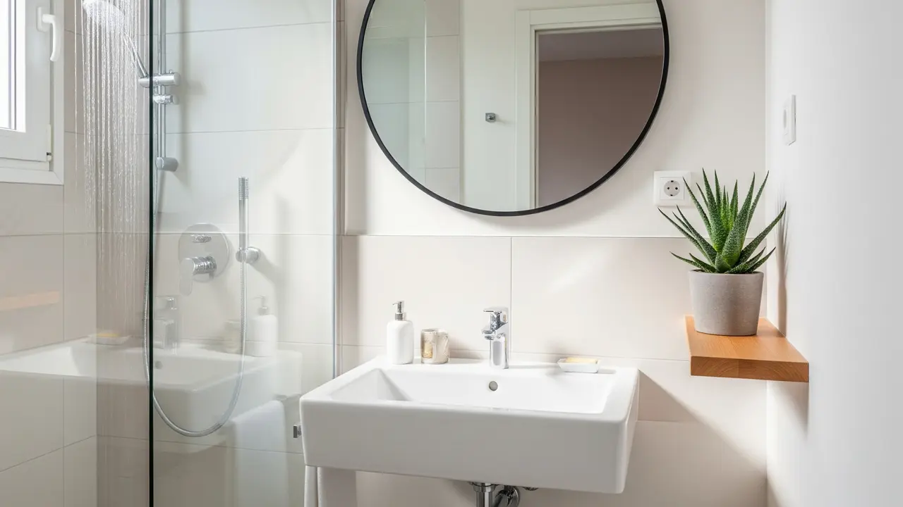 Inspirasi Kamar Mandi Kecil yang Aesthetic. Gemini