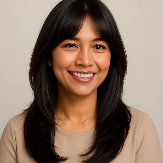 Model Potongan Rambut Layer untuk Ibu-ibu Yang Bikin Awet Muda dan Cocok di Segala Bentuk Wajah/ Ilustrasi gambar AI