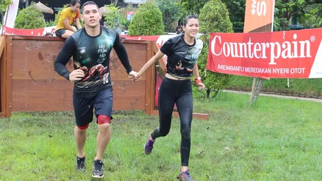 Love Chemistry Andrea Dian dan Bimo di Counterpain Mud Warrior