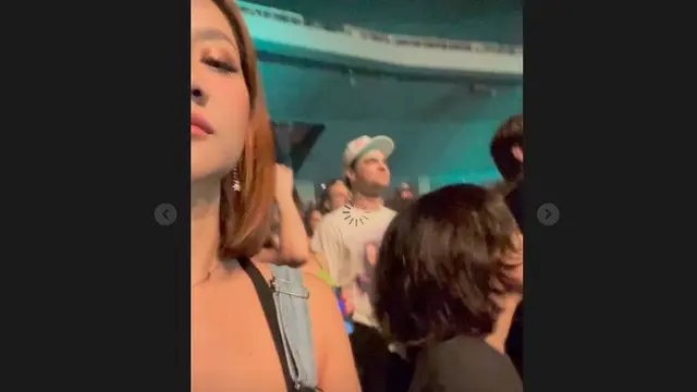 Bunga Citra Lestari atau BCL dampingi Noah Sinclair Nonton Konser Gorillaz di Amerika (Foto: Instagram @bclsinclair)