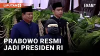 Prabowo-Gibran Resmi Jadi Presiden dan Wapres Periode 2024-2029