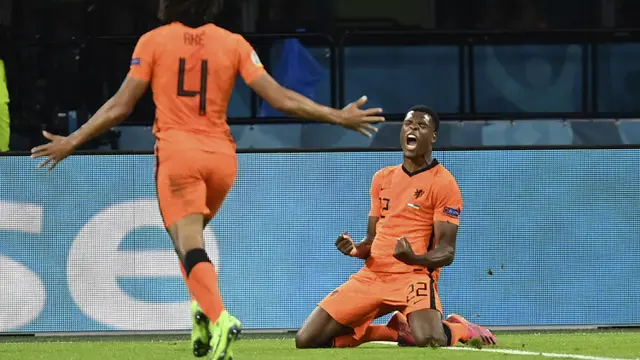 Foto Piala Eropa: Drama Lima Gol, Belanda Akhirnya Memenangkan Duel Sengit Melawan Ukraina pada Laga Grup C Euro 2020
