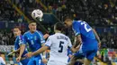 Kemenangan Italia ini sekaligus memupus harapan Israel lolos ke putaran final Piala Dunia 2026. (AP Photo/Luca Bruno)