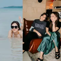 Melihat gaya kompak Wulan Guritno dan Shalom Razade yang sering dibilang seumuran (@wulanguritno @sharazaaa)