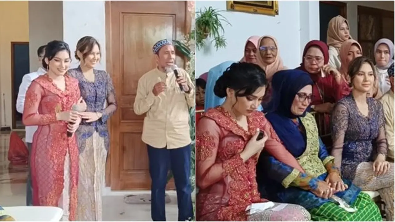 7 Potret Indah Permatasari di Lamaran Sang Adik, Interaksi dengan Ibunda Disorot