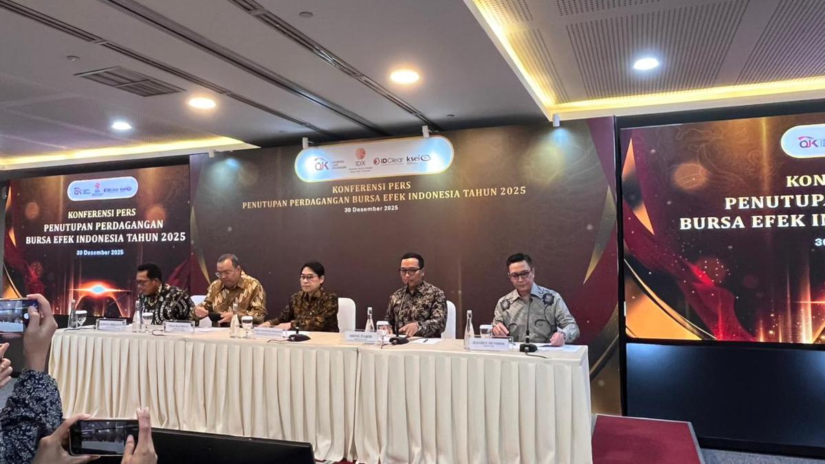 Pasar Modal Indonesia Raih Kinerja Positif Sepanjang 2025, IHSG Tumbuh 22,1%