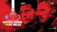 Austria Vienne vs AC Milan (Liputan6.com/Abdillah)